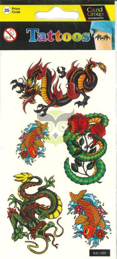 Picture of SCALES TATTOO STICKERS